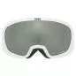 Preview: Uvex content CV race Ski Goggles - white mat mirror silver
