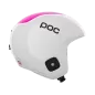 Preview: POC Ski Helmet Skull Dura Jr - Hydrogen White, Flourescent Pink