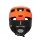 Preview: POC Otocon Race MIPS Bike Helmet - Fluorescent Orange AVIP/Uranium Black Matt