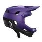 Preview: POC Otocon Race MIPS Bike Helmet - Sapphire Purple/Uranium Black Metallic/Matt