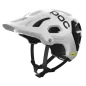 Preview: POC Bike Helmet Tectal Race MIPS - Hydrogen White / Uranium Black