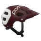 Preview: POC Bike Helmet Tectal Race MIPS - Garnet Red, Hydrogen White Matt