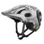Preview: POC Bike Helmet Tectal Race MIPS - Argentite Silver-Uranium Black Matt