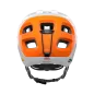 Preview: POC Bike Helmet Tectal Race MIPS - Hydrogen White / Fluorescent Orange AVIP - NFC