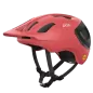 Preview: POC Axion Race MIPS Bike Helmet - Ammolite Coral/Uranium Black Matt