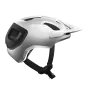 Preview: POC Axion Race MIPS Bike Helmet - Uranium Black Matt-Argentite Silver Matt