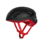 Preview: POC Omne Lite Bike Helmet - Uranium Black-Prismane Red Matt