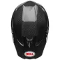 Preview: Bell Moto Moto-10 Sphr Glone sizes Bk/Wh SCHWARZ