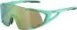 Preview: Alpina HAWKEYE S Q-LITE Sonnenbrille - turquoise matt, green mirror