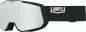Preview: 100% Snowcraft XL Hiper Goggle Black/Silver - Mirror Silver Lens