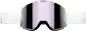 Preview: 100% Snowcraft Hiper Goggle White/Lavender - Mirror Lavender Lens