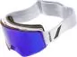 Preview: 100% Norg Hiper Goggle White -Mirror Violet
