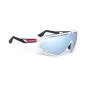 Preview: Rudy Project Defender Sportbrille - white gloss-fade blue, multilaser ice