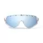 Preview: RudyProject Defender sports glasses - white gloss-fade blue, multilaser ice