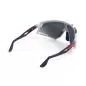 Preview: RudyProject Defender sports glasses - white gloss-fade blue, multilaser ice