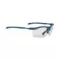 Preview: Rudy Project Rydon Slim impactX2 sports glasses - pacific blue matte, photochromic black