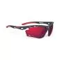 Preview: Rudy Project Propulse sports glasses - charcoal matte, multilaser red