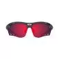 Preview: RudyProject Propulse sports glasses - charcoal matte, multilaser red