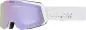 Preview: 100% SNOWCRAFT S HiPER Goggle White/Lavender - Mirror Lavender Le