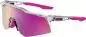 Preview: 100% Brille Speedcraft XS -Polished Translucent Grey -Purple Mult