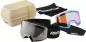 Preview: 100% NORG HiPER Goggle Black/Silver - Mirror Silver Lens