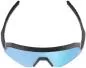 Preview: 100% SLENDALE XS - Matte Black - HiPER Blue Multilayer Mirro