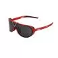 Preview: 100% Sonnenbrille Westcraft - Soft Tact Red - Black Mirror