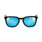 Preview: Hudson Matte Black HiPER Blue Multilayer Mirror Lens