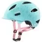 Preview: Uvex Oyo Style Kinder Velohelm - Flowers Cyan Mat