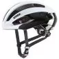 Preview: Uvex Rise CC Velo Helmet - Cloud-Black Mat