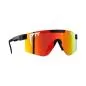 Preview: Pit Viper The Mystery Sonnenbrille - Schwarz Polarized Double Wide Orange