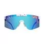 Preview: Pit Viper The Merika 2000 Sonnenbrille - Weiss Polarized Blau