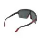 Preview: Rudy Project Spinshield Air Sportbrille - Black Matte, Multilaser Red