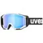 Preview: Uvex Sportbrille Athletic CV - Cloud Matt, Mirror Blue