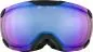 Preview: Alpina PHEOS S QV Ski Goggles - Black Matt/Blue
