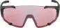 Preview: Alpina HAWKEYE S QV Sonnenbrille - black matt, rainbow mirror