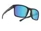 Preview: Bliz Luna Sports Eyewear - Matt Black - Smoke w Blue Multi - Cat.3