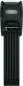 Preview: Abus Faltschloss Bordo Alarm 6000KA/90 mit Halter SH 6000/90 - schwarz