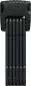 Preview: Abus Faltschloss Bordo Granit XPlus 6500K/90 with holder SH 6500/90 - black