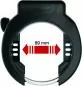 Preview: Abus Rahmenschloss Pro Amparo 4750XL NR ohne Halter - schwarz