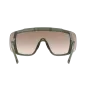 Preview: POC Devour Sun Glasses - Epidote Green Translucent, Brown/Silver Mirror