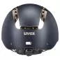 Preview: Uvex Riding Helmet Suxxeed Chrome - Navy Mat, Coral