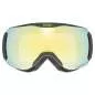 Preview: Uvex downhill 2100 CV race Ski Goggles - black mat mirror gold