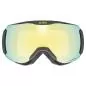 Preview: Uvex downhill 2100 CV race Ski Goggles - black mat mirror gold