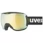 Preview: Uvex downhill 2100 CV race Ski Goggles - black mat mirror gold