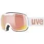 Preview: Uvex Skibrille Downhill 2000 Small CV - Black, SL/ Mirror Blue - Colorvision Yellow