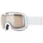 Preview: Uvex downhill 2000 Small V Skibrille - white mirror silver variomatic clear
