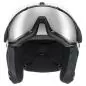 Preview: Uvex Skihelm Instinct Visor - White-Black Mat