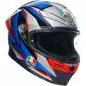 Preview: AGV K-6 S Multi Slashcut Integralhelm - schwarz-blau-rot