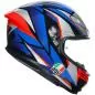 Preview: AGV K-6 S Multi Slashcut Integralhelm - schwarz-blau-rot